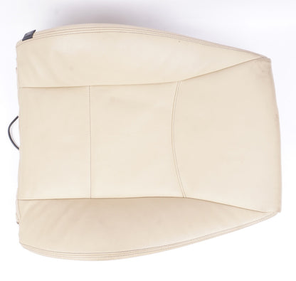 2011 - 2017 BMW X3 - Front Right Upper Backrest Seat Cushion Leather Skin Beige