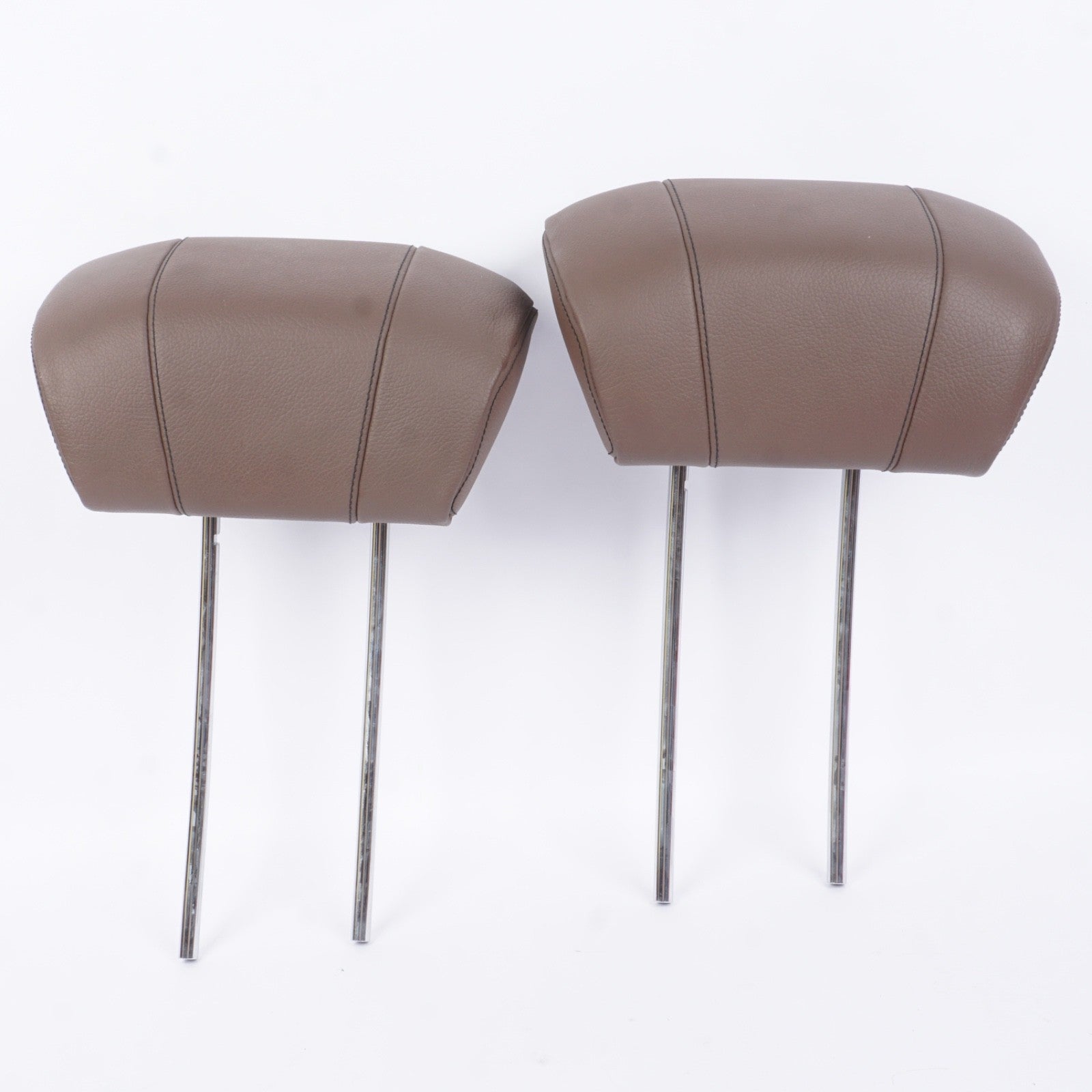 2014 - 2017 MERCEDES S550 W222 REAR SEAT HEAD REST HEADREST OEM BROWN PAIR
