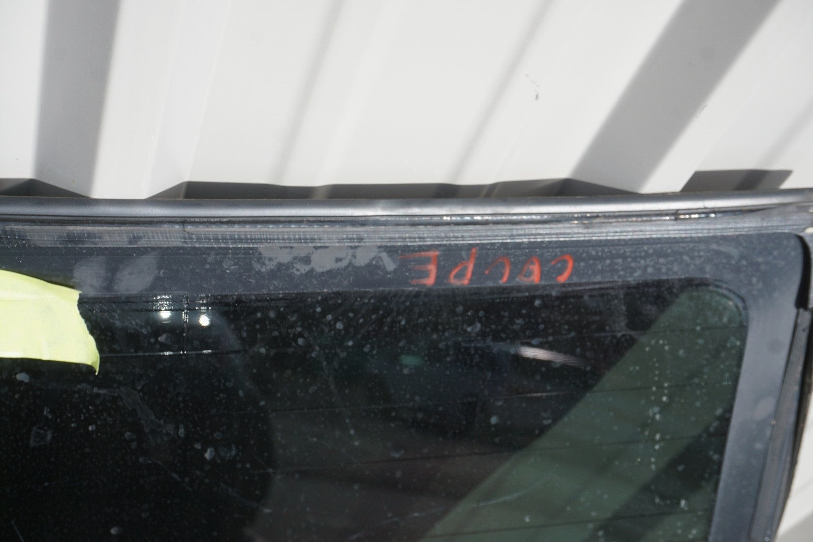 2013 - 2019 BMW F06 650i 640i M6 GC REAR WINDSHIELD BACK GLASS WINDOW PANEL OEM