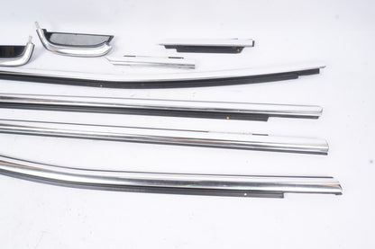 14-20 MASERATI GHIBLI FRONT REAR LEFT RIGHT SIDE DOOR WINDOW BELT MOLDING