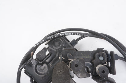 11-13 Mercedes W207 E350 E550 Coupe Hood Lock Latch & Release Cable OEM