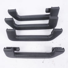 11-18 PORSCHE CAYENNE INTERIOR ROOF TOP GRAB HANDLE SET OF 4 ITEM BLACK OEM