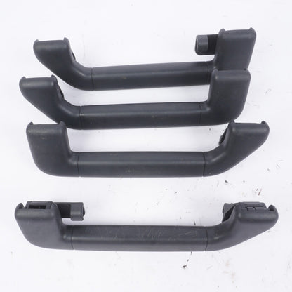 11-18 PORSCHE CAYENNE INTERIOR ROOF TOP GRAB HANDLE SET OF 4 ITEM BLACK OEM