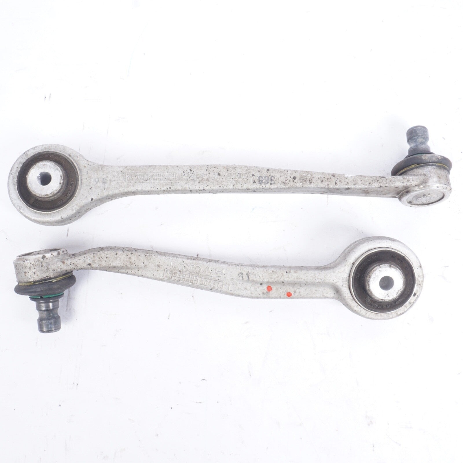 2012-2018 AUDI A7 FRONT RIGHT PASS SIDE UPPER FORWARD CONTROL ARM OEM PAIR