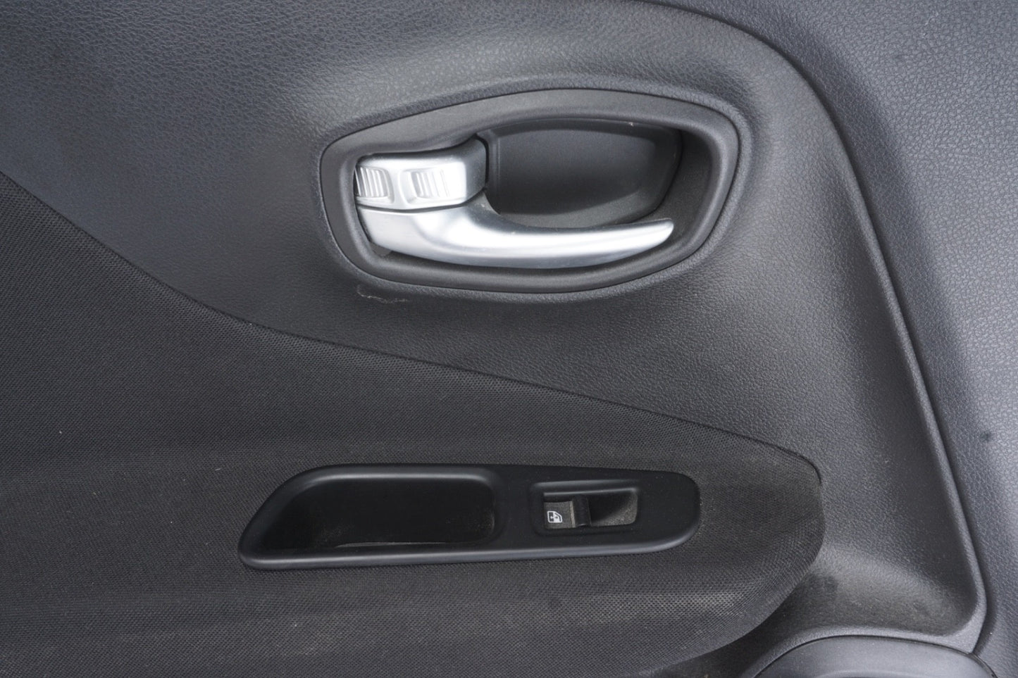 2015 - 2022 Jeep Renegade Rear Left Interior Door Trim Panel Black OEM