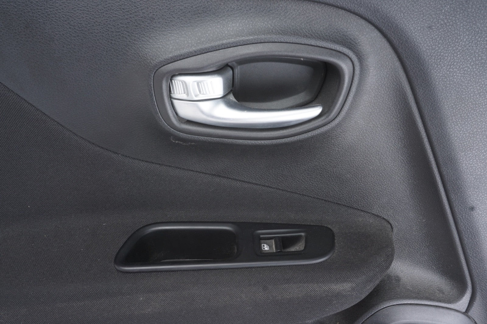 2015 - 2022 Jeep Renegade Rear Left Interior Door Trim Panel Black OEM