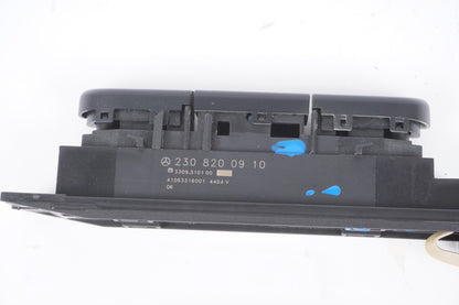 03-08 Mercedes R230 SL500 SL55 AMG Center Console Blank Filler 2308207710 OEM