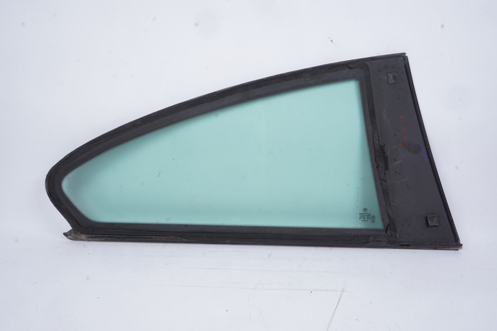 04-10 BMW 645Ci 650i M6 Coupe Rear Left Driver Side Quarter Window Glass OEM