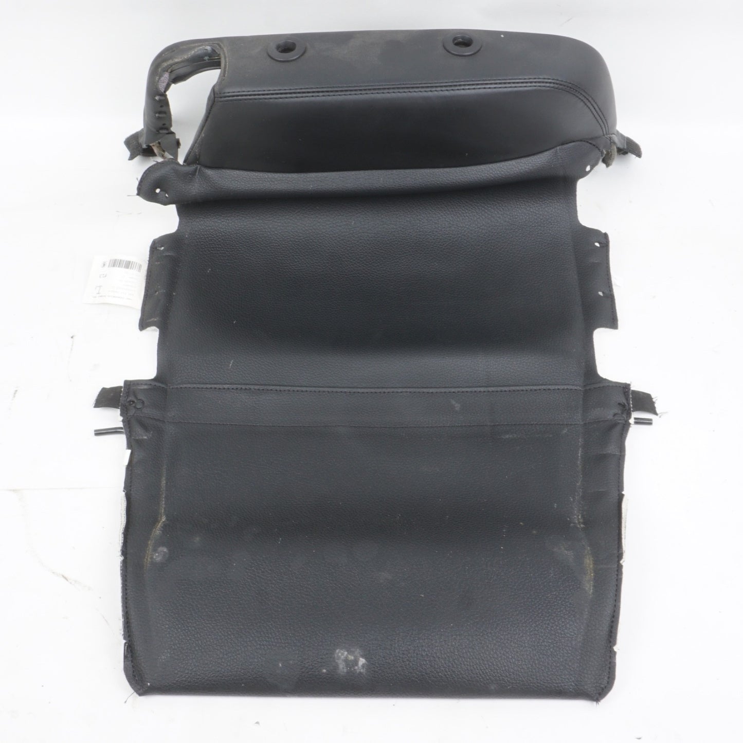 2013-2018 BMW 650XI F06 FRONT LEFT DRIVER UPPER SEAT COVER PANEL LEATHER OEM