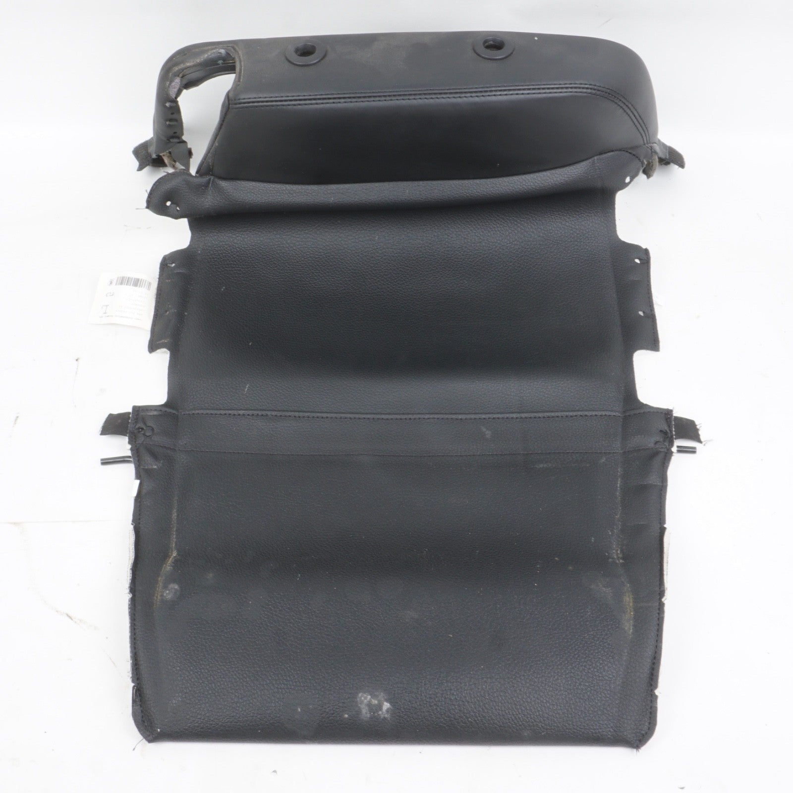 2013-2018 BMW 650XI F06 FRONT LEFT DRIVER UPPER SEAT COVER PANEL LEATHER OEM