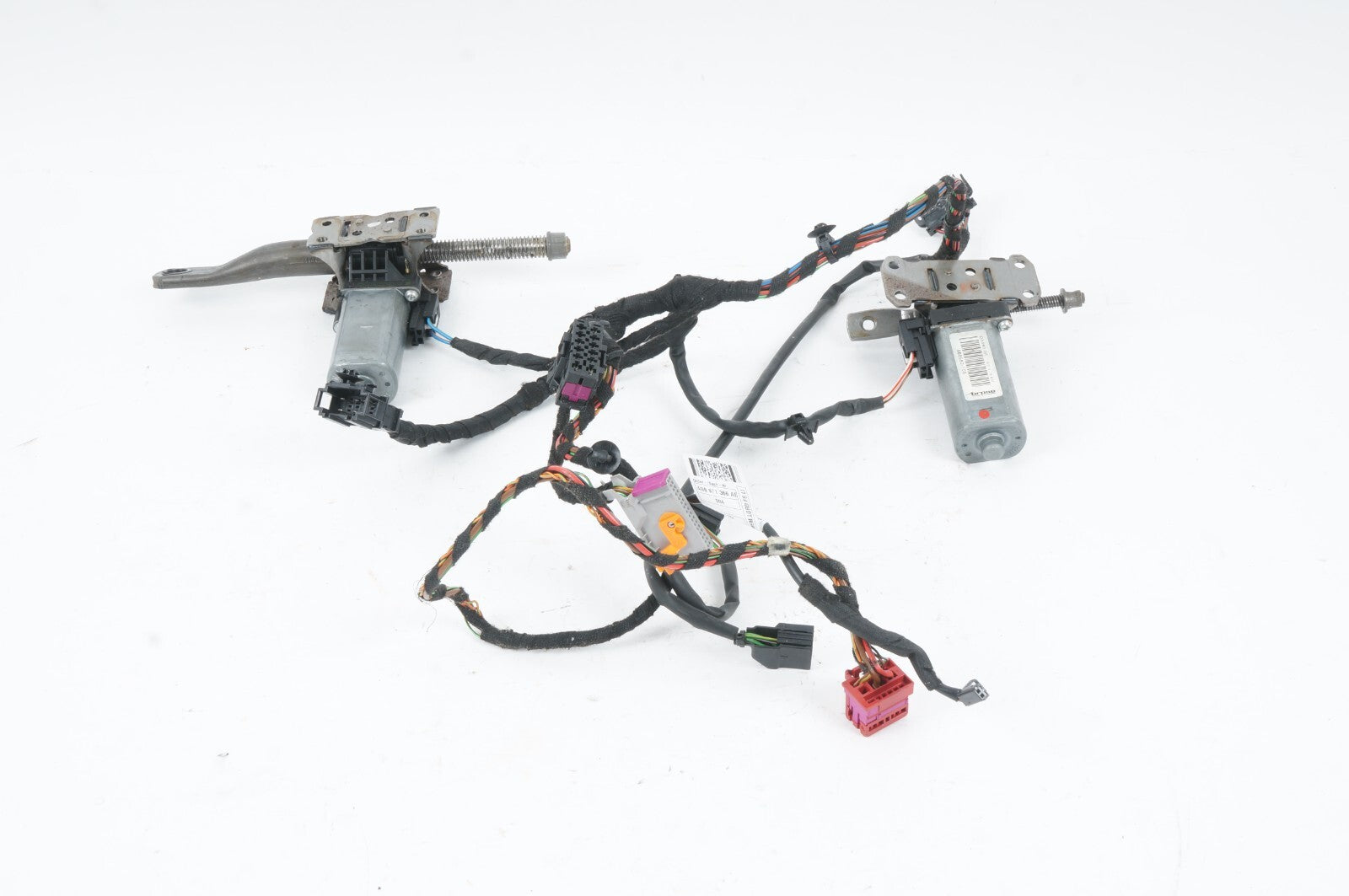 2012 - 2017 AUDI A7 FRONT LEFT DRIVER SEAT MOTORS & WIRE HARNESS OEM