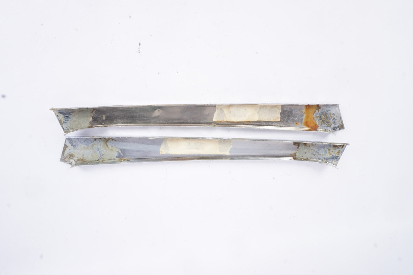 Mercedes W113 Cabrio Chrome Molding Pair Moldings