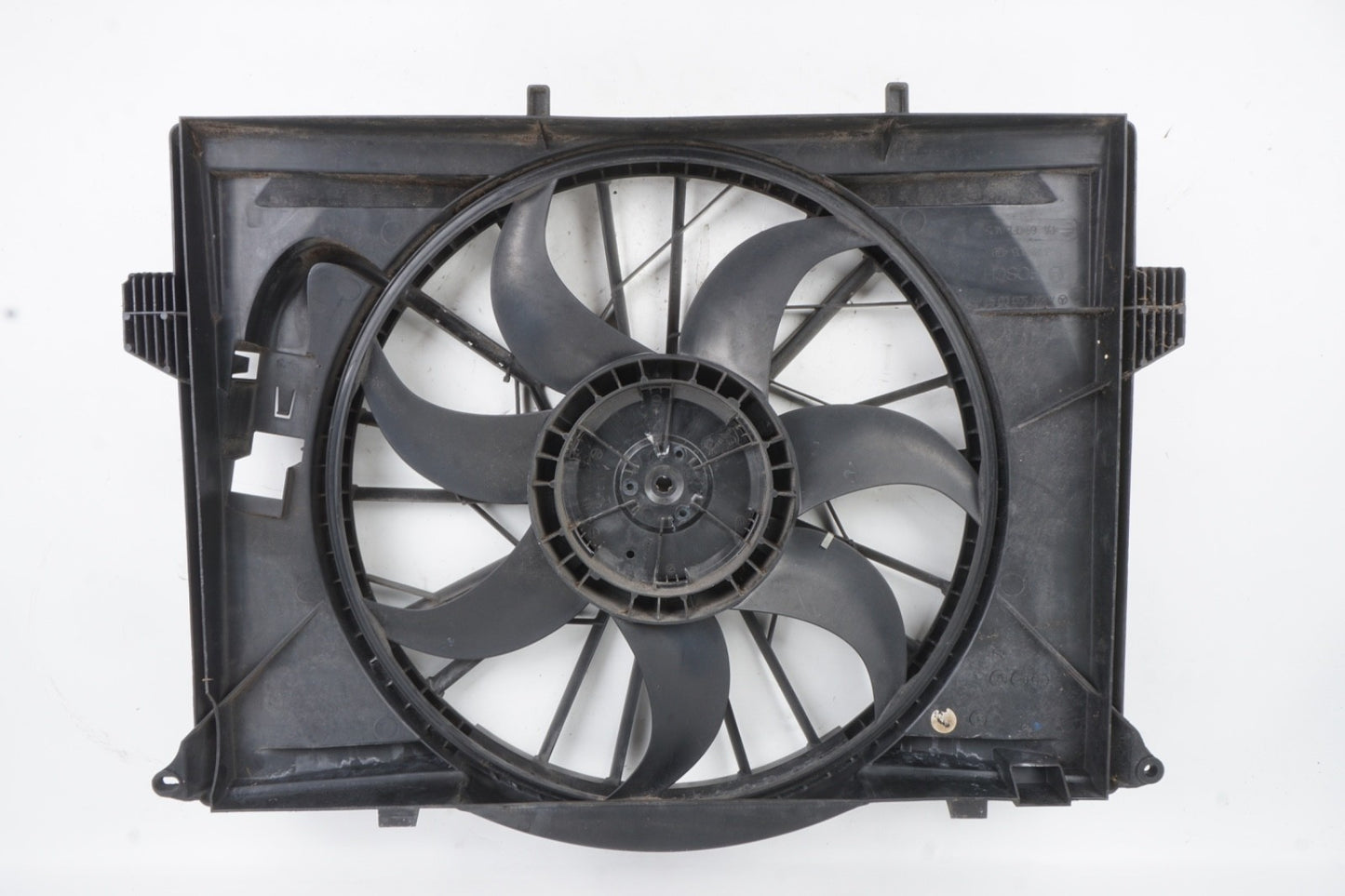 03-12 Mercedes R230 SL500 SL550 Engine Cooling Radiator Fan SHROUD ONLY OEM