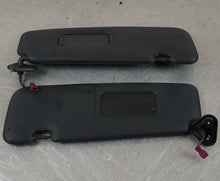 07-13 OEM BMW E88 E93 128 328 335 M3 Convertible Sun Visor Black Pair SET