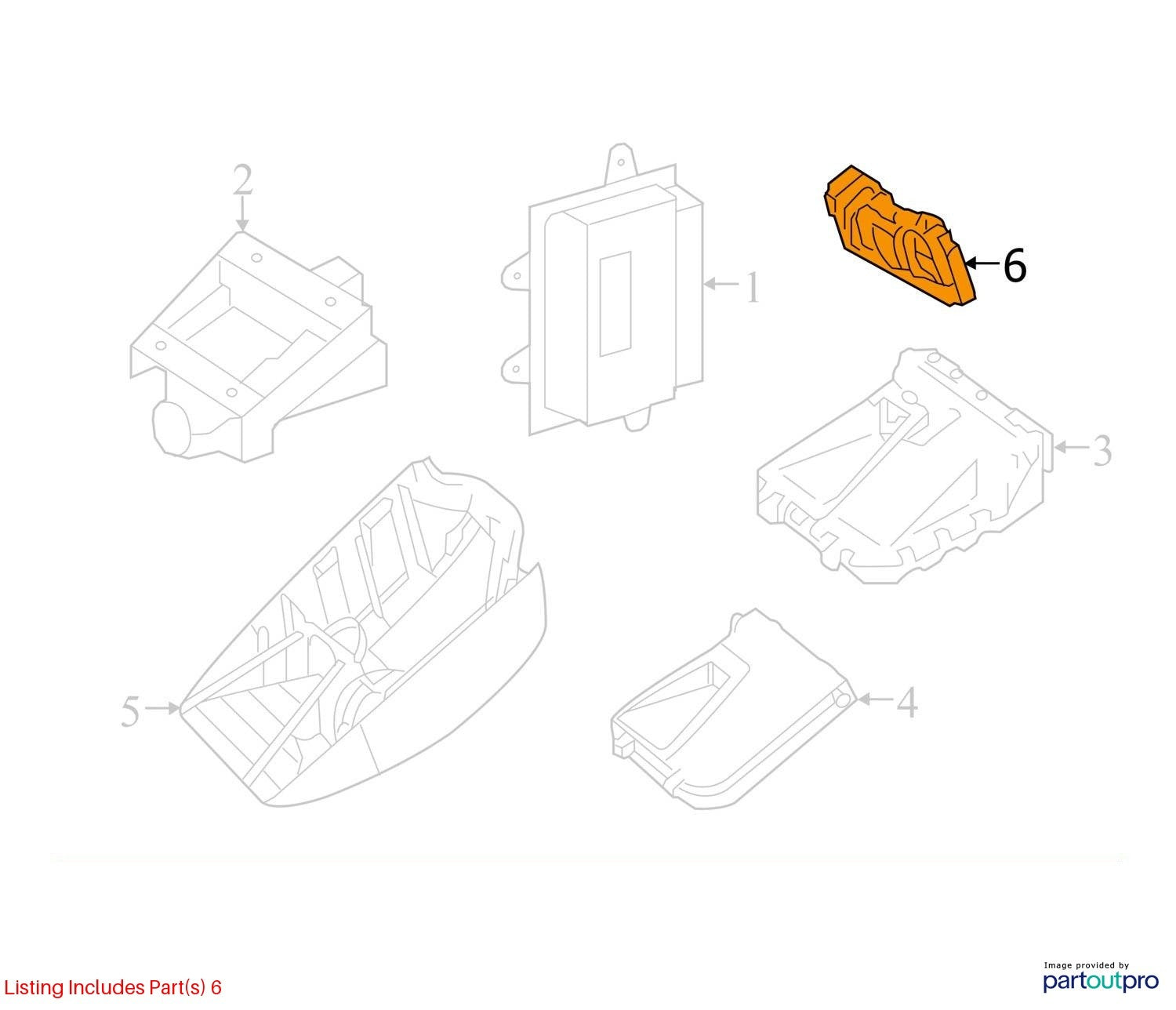 2008 - 2011 Mercedes C300 W204 Temp Temperature Humidity Sensor OEM