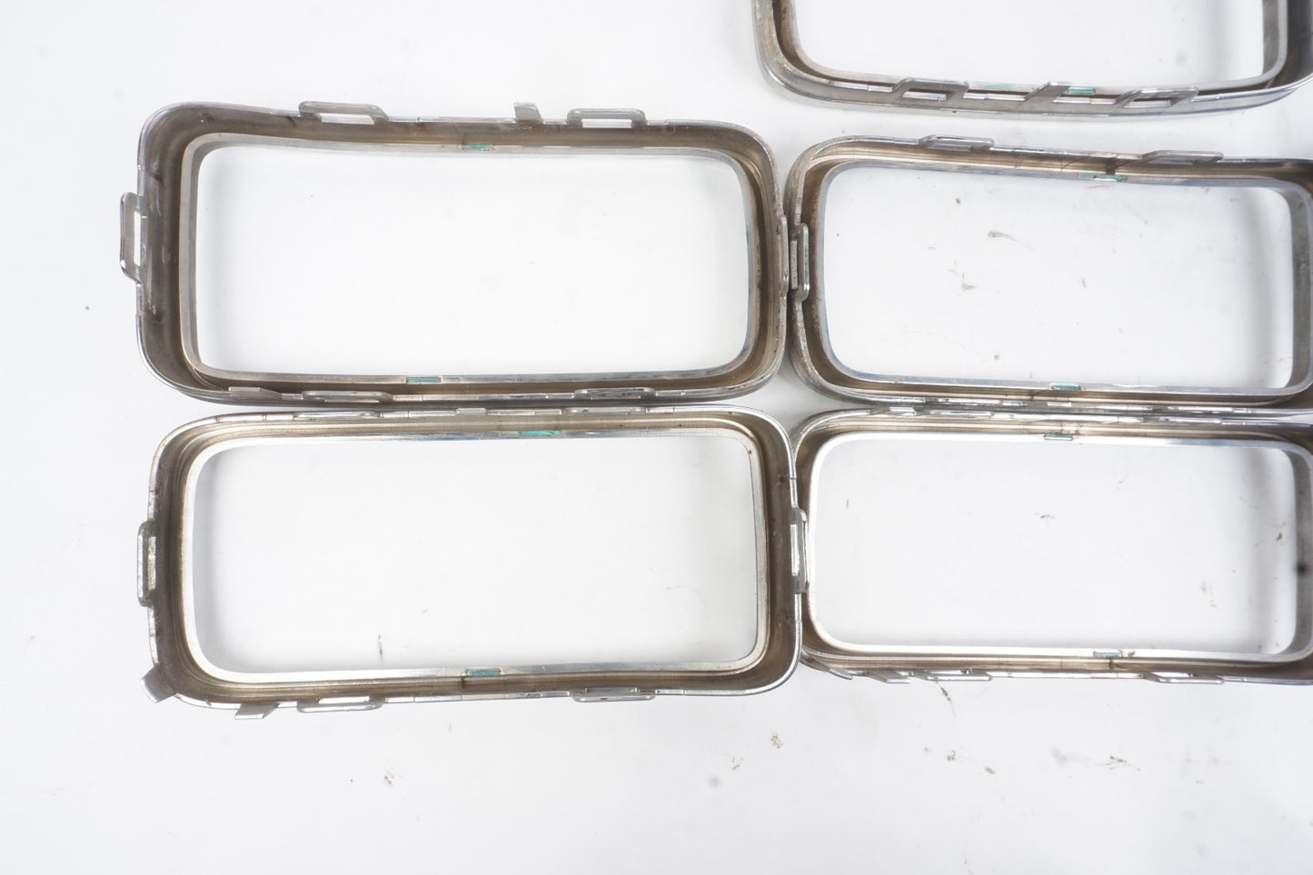 2019-2020 Jeep Renegade Front Grille Surround Bezel Chrome Set Of  7 OEM