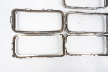 2019-2020 Jeep Renegade Front Grille Surround Bezel Chrome Set Of  7 OEM