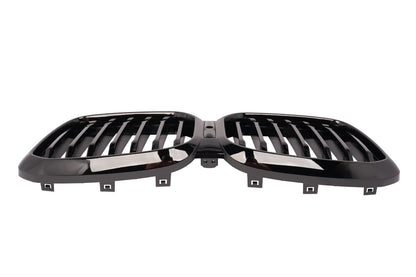 For 22-23 BMW G01 LCI X3 Shadowline Gloss BLACK FRONT GRILLE  51135A1AC56