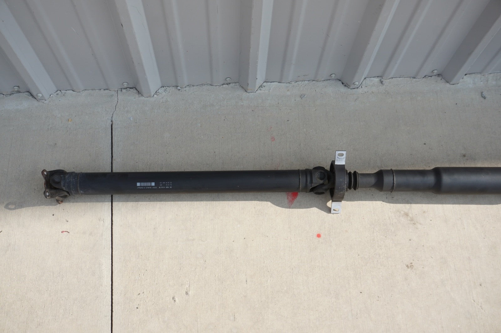 2009 BMW 328i E92 COUPE DRIVE SHAFT LINE RWD AUTOMATIC A/T 7551199