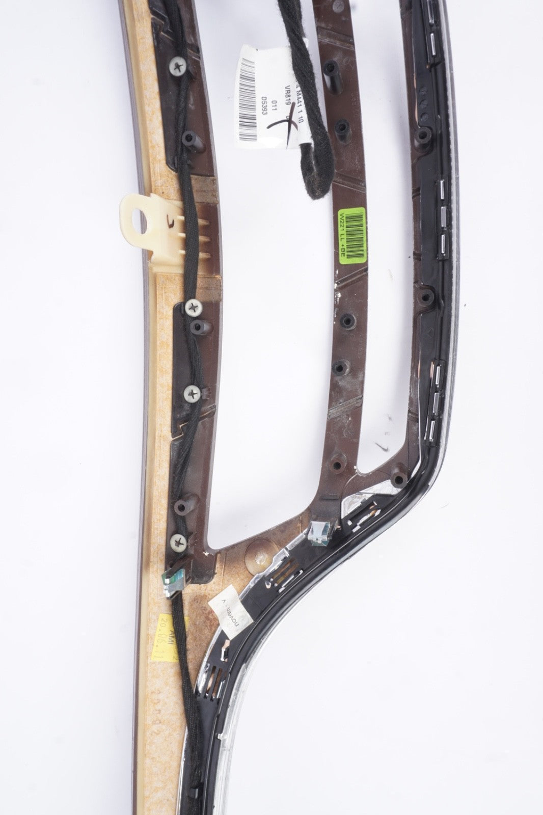 10-13 Mercedes W221 S400 Center Dashboard Dash Trim Molding Wood 2216803493 OEM
