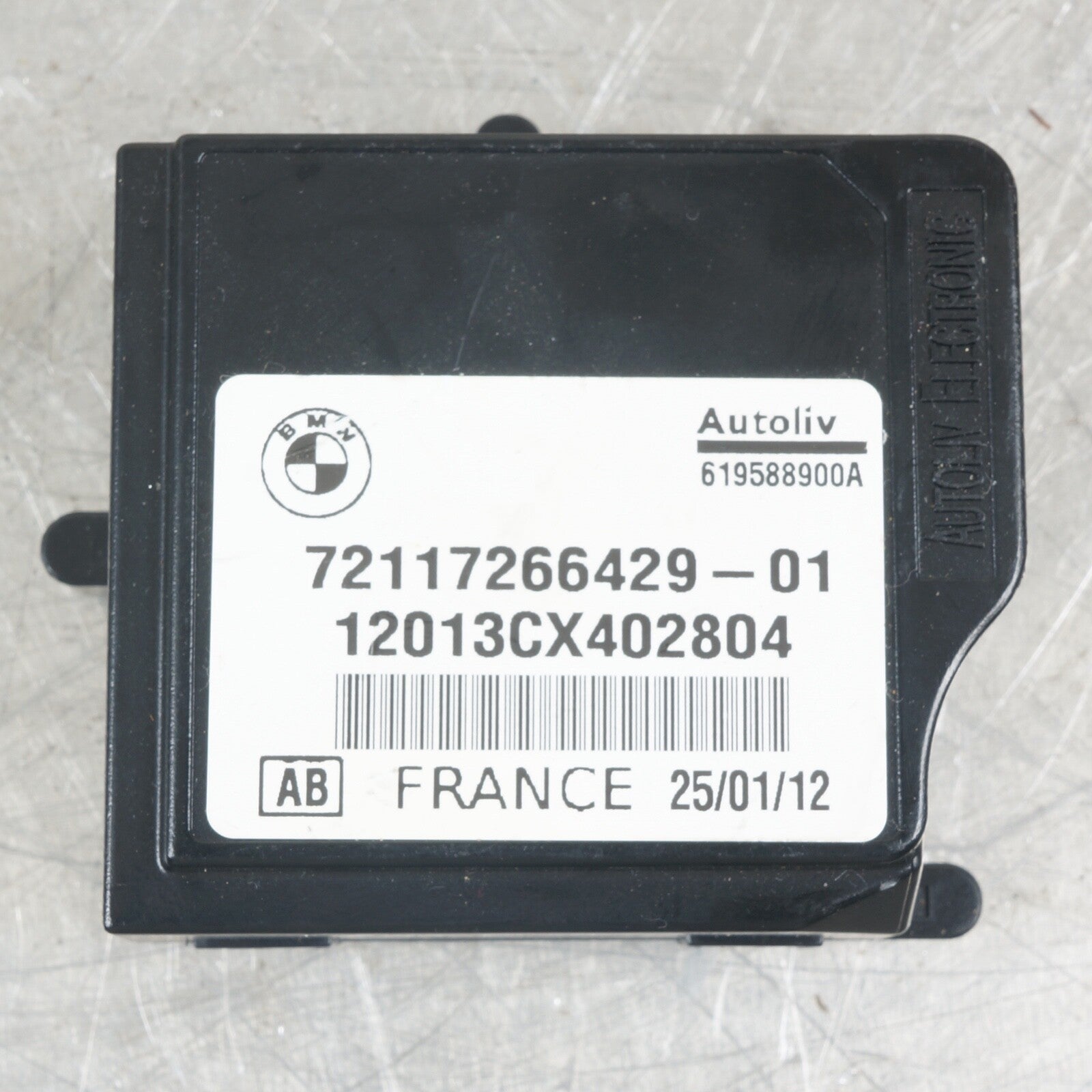 BMW 2007-2013 E93 CONVERTIBLE SAFETY SENSOR CONTROL MODULE UNIT OEM