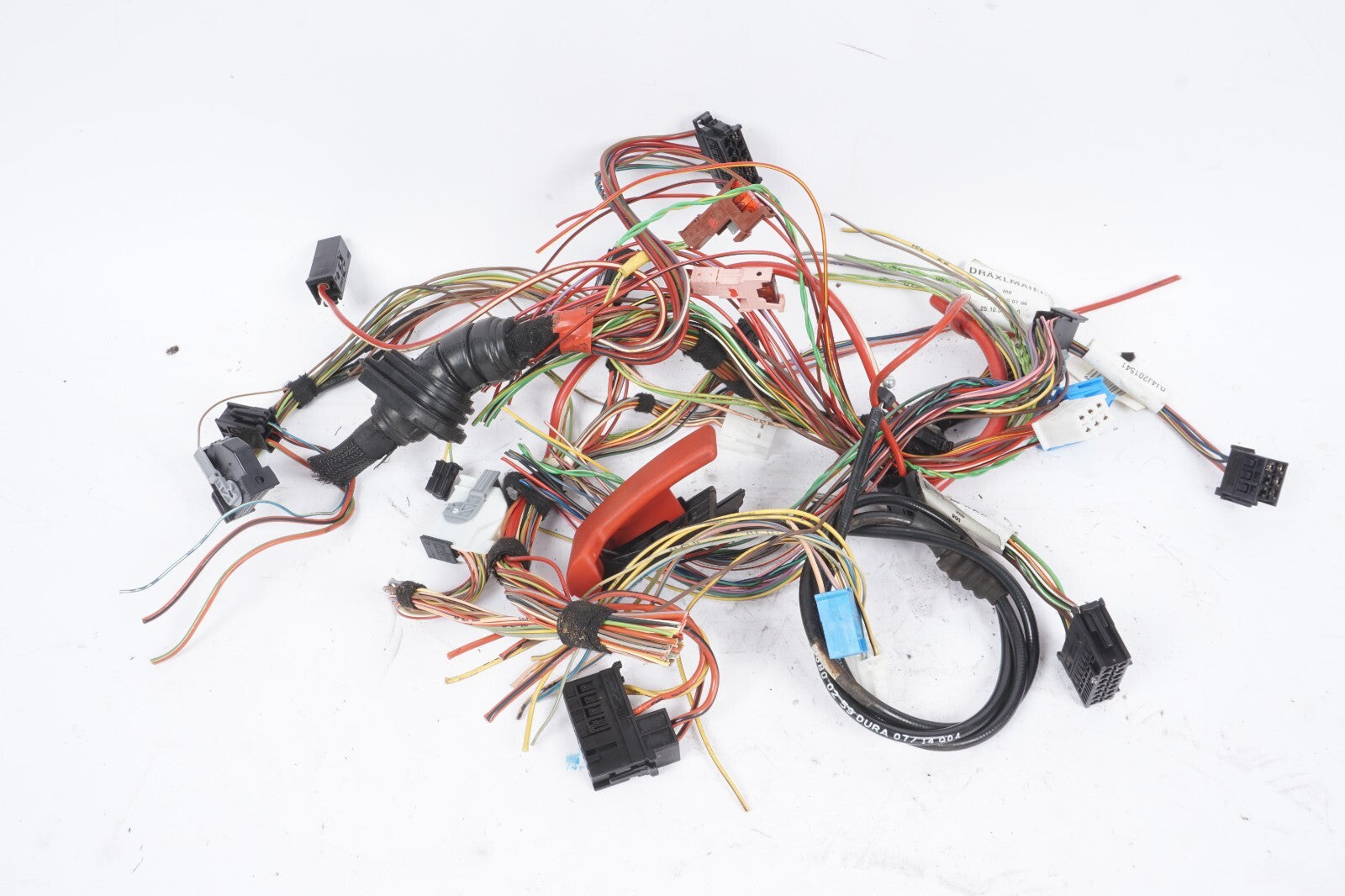 2007-2009 Mercedes W221 S550 Left SAM Plug Wire Wires OEM
