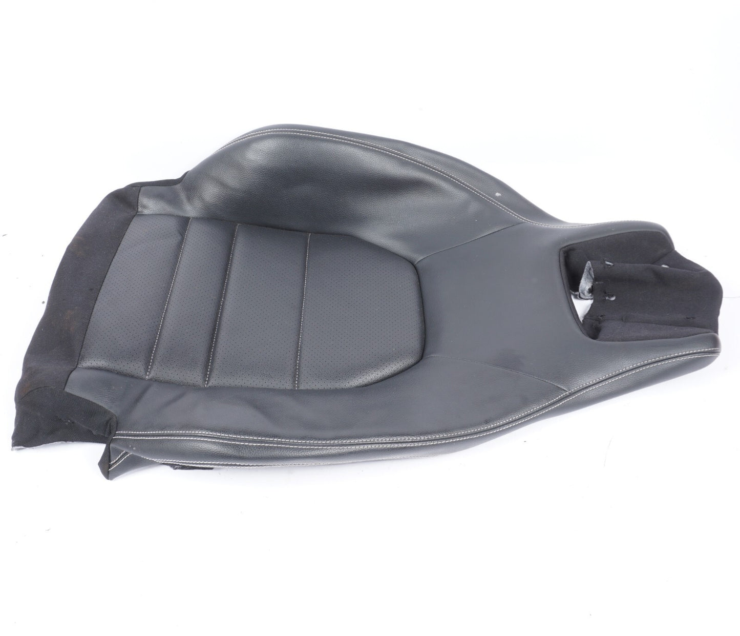 12-14 Mercedes C350 C250 Coupe Front Right Pass Seat Back Rest Upper Cover OEM