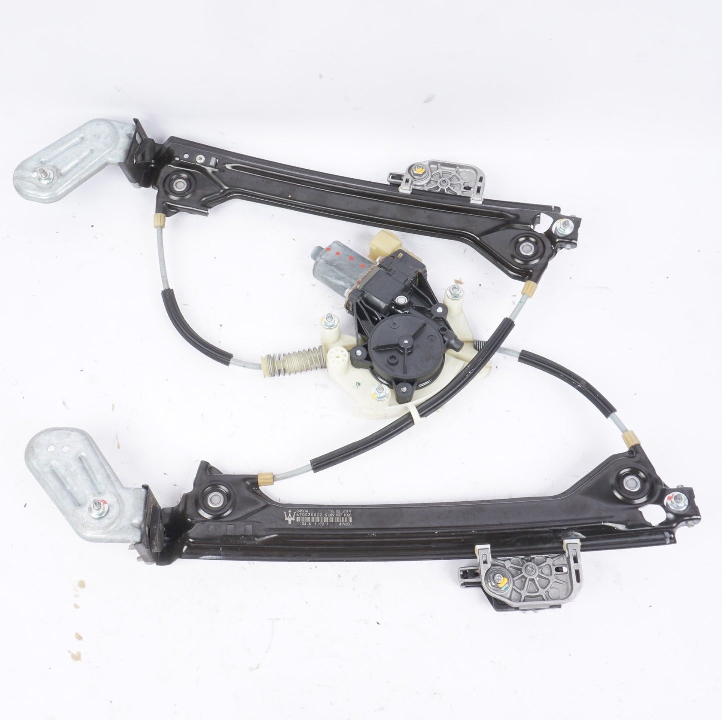 2014-2019 MASERATI GHIBLI REAR PASSENGER RIGHT DOOR WINDOW REGULATOR MOTOR OEM