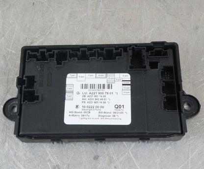 07-13 Mercedes W221 S550 S400 Rear Right or Left Side Door Control Module OEM