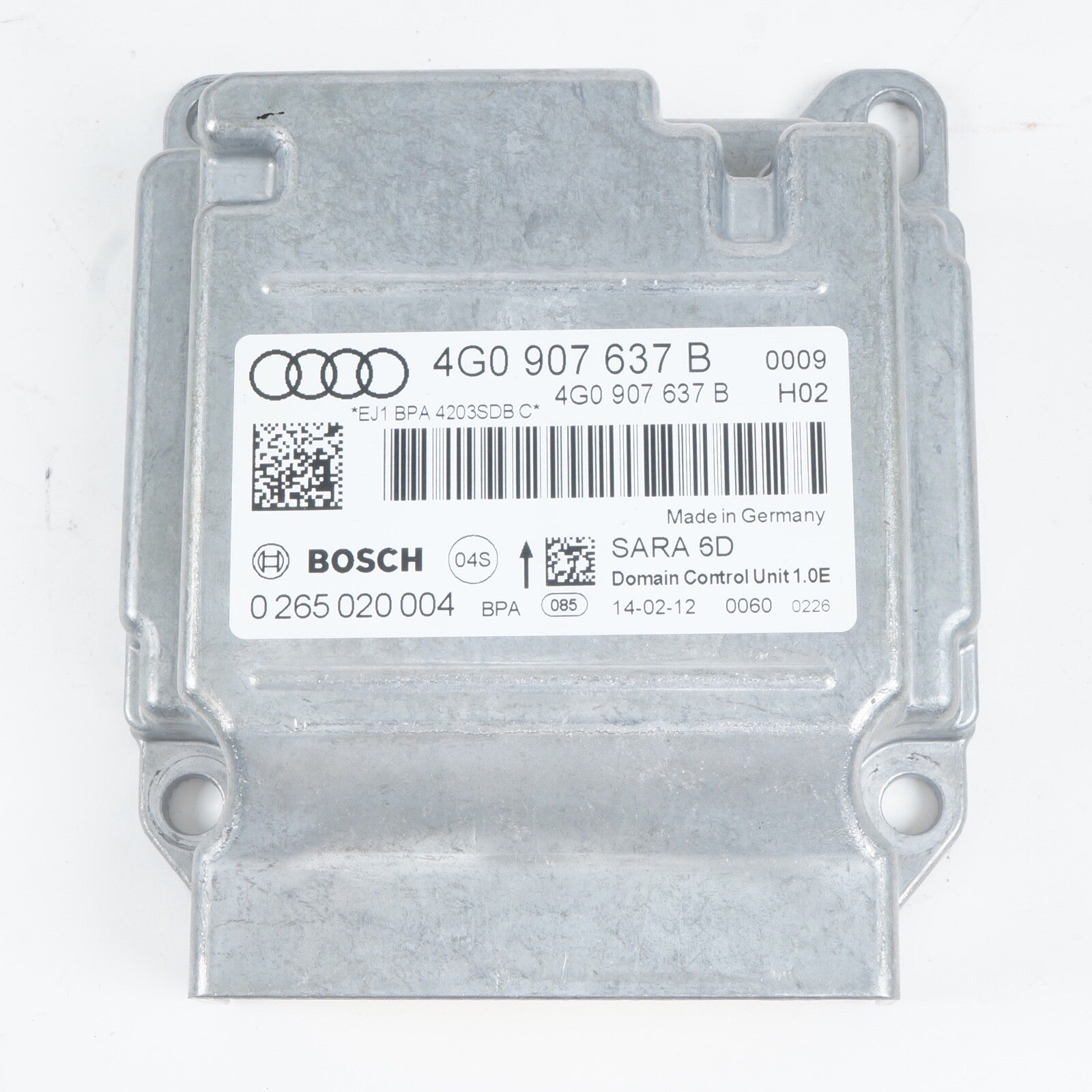 12-15 Audi A6 A7 Yaw Deceleration Computer Module 4G0907637KOEM Used