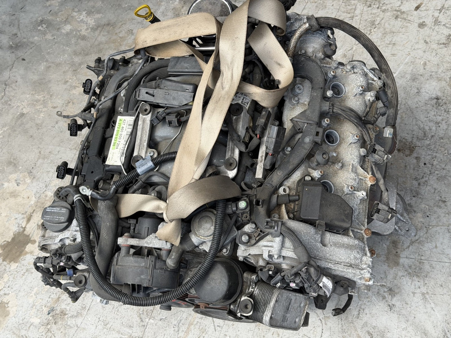 2008–2011 MERCEDES C300 W204 3.0L V6 AWD ENGINE MOTOR 86K MILES TESTED