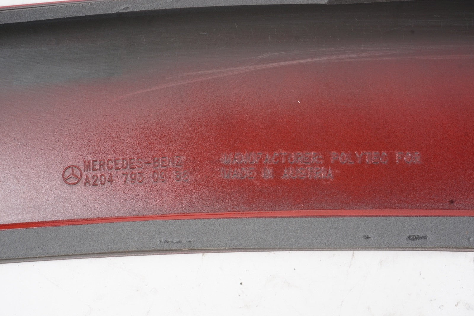 2008 - 2014 Mercedes C250 C300 C63 Rear Trunk Spoiler OEM