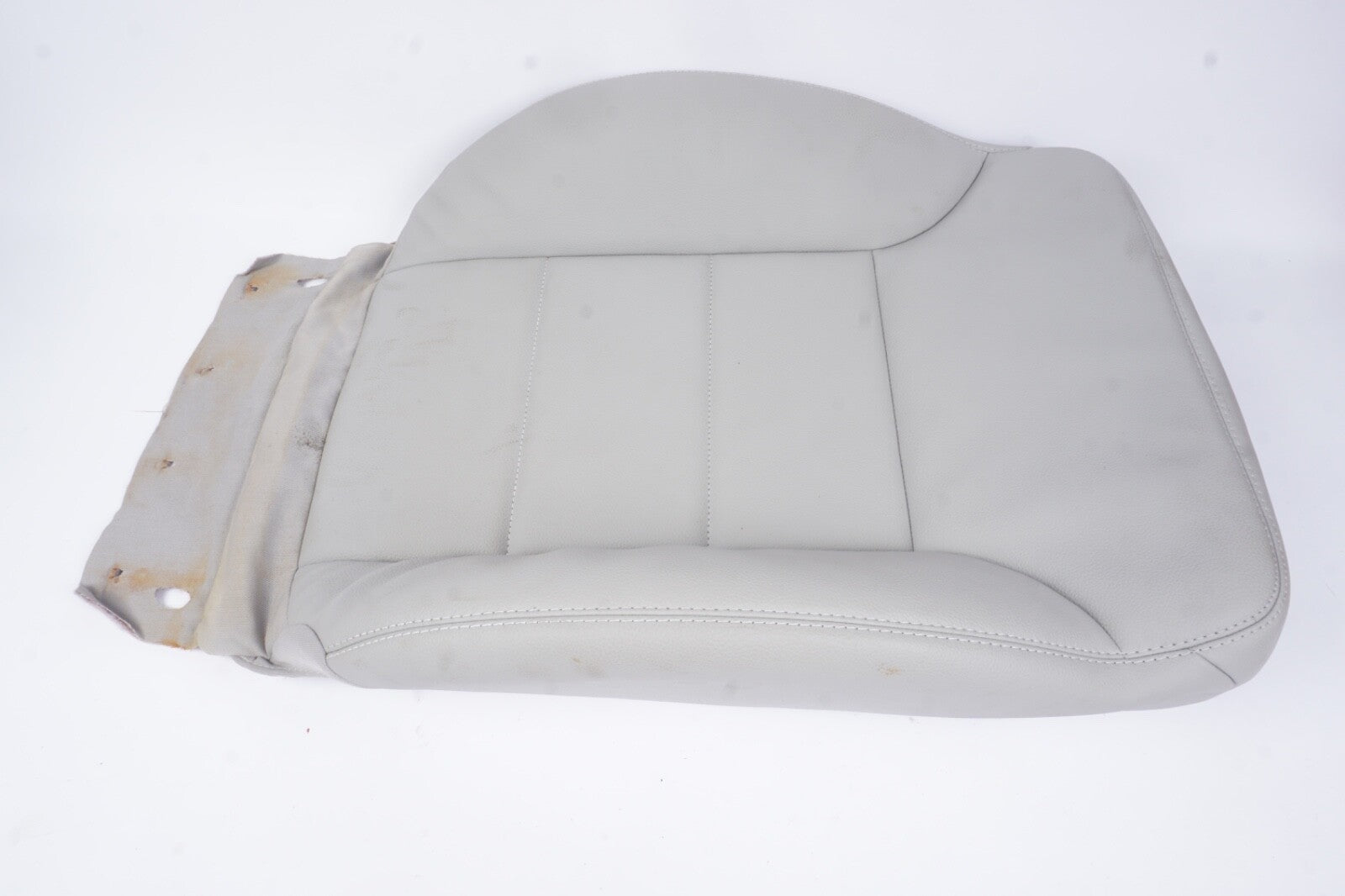 06-11 Mercedes W164 W251 ML350 Front Right Upper Backrest Seat Skin Cover Gray