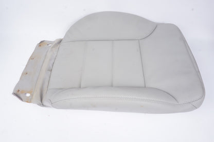 06-11 Mercedes W164 W251 ML350 Front Right Upper Backrest Seat Skin Cover Gray