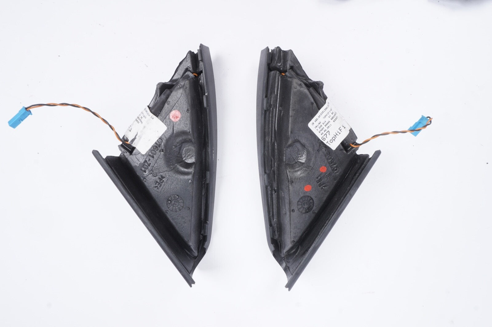 2010-2015 BMW 740Li 750Li Logic7 Midrange Door Speaker Speakers Set  9141501 OEM