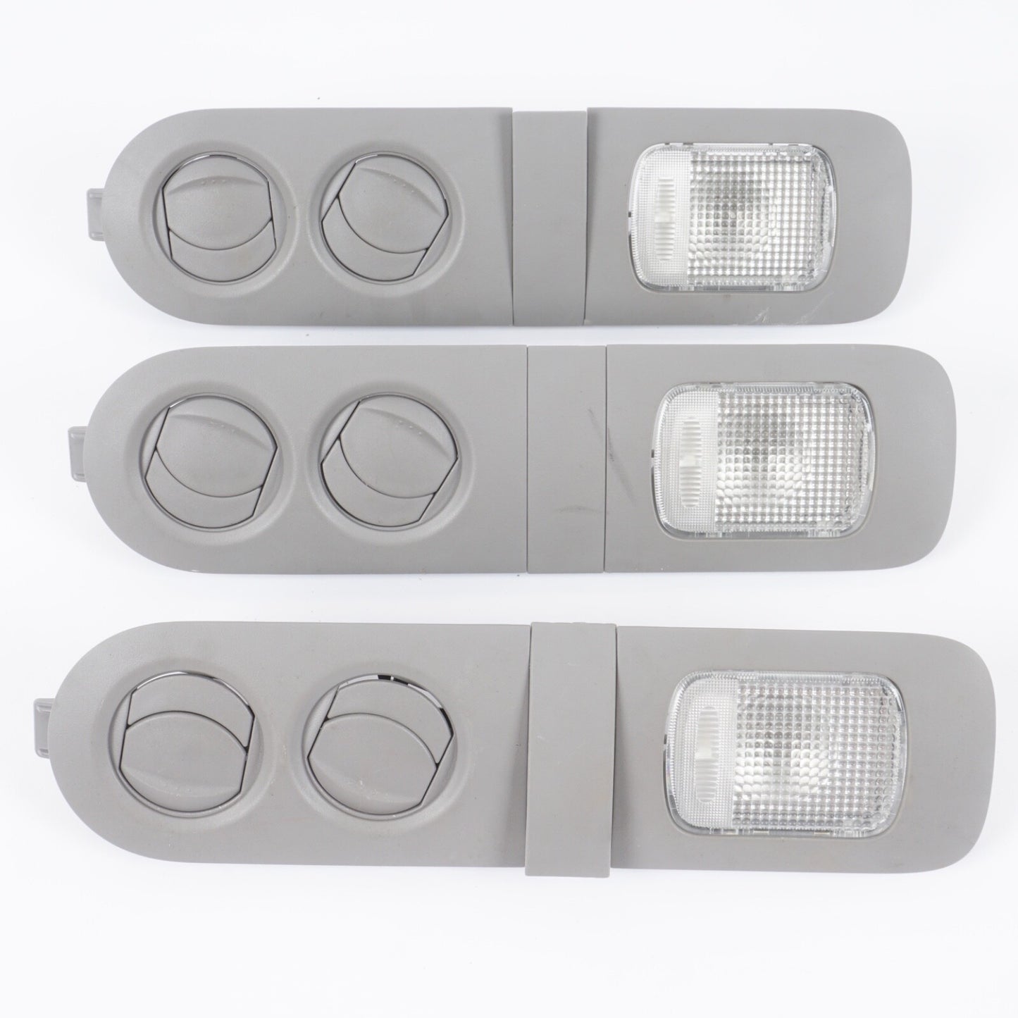 2011 - 2017 HONDA ODYSSEY REAR A/C AIR VENTS W/ DOME LIGHTS SET OF 3 OEM