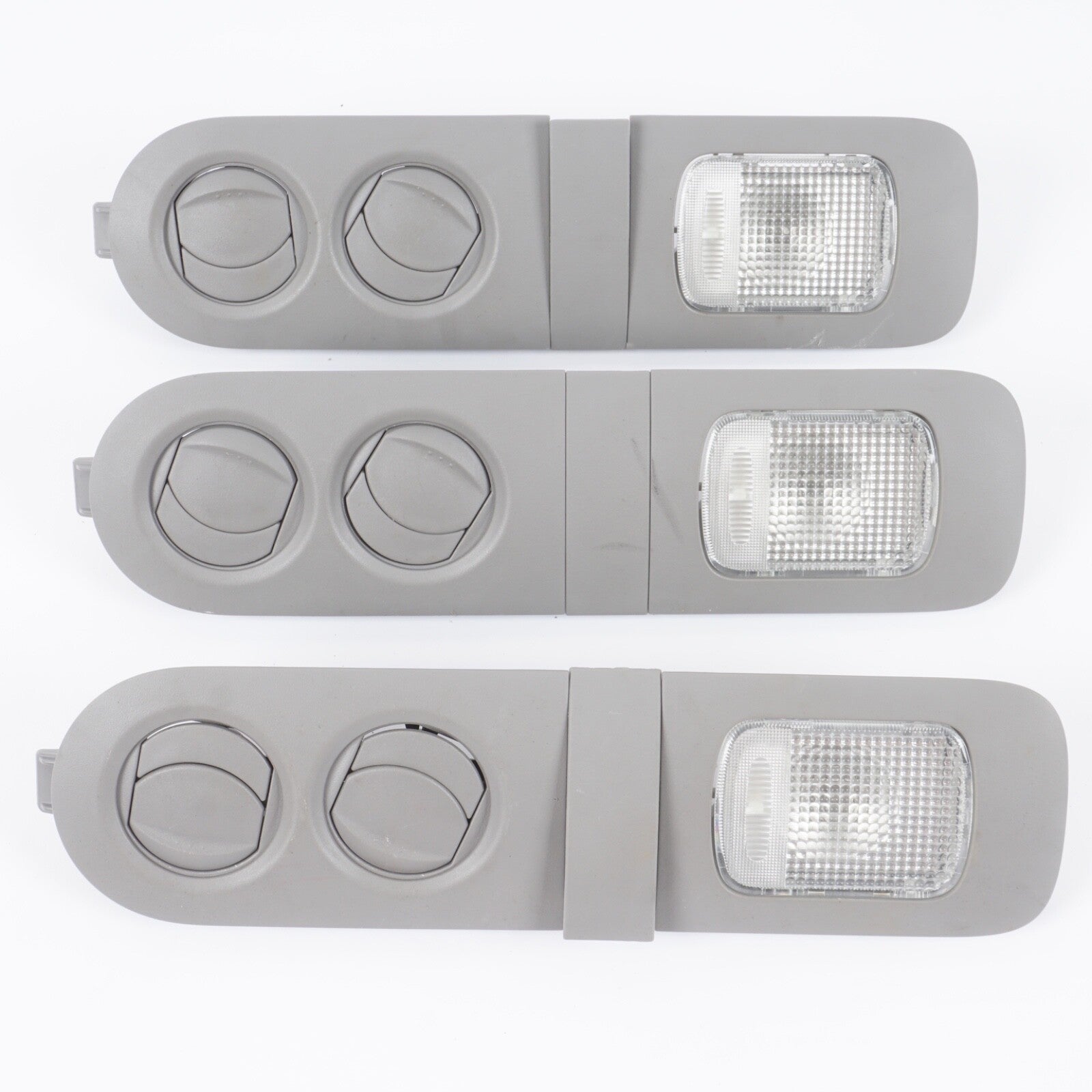 2011 - 2017 HONDA ODYSSEY REAR A/C AIR VENTS W/ DOME LIGHTS SET OF 3 OEM