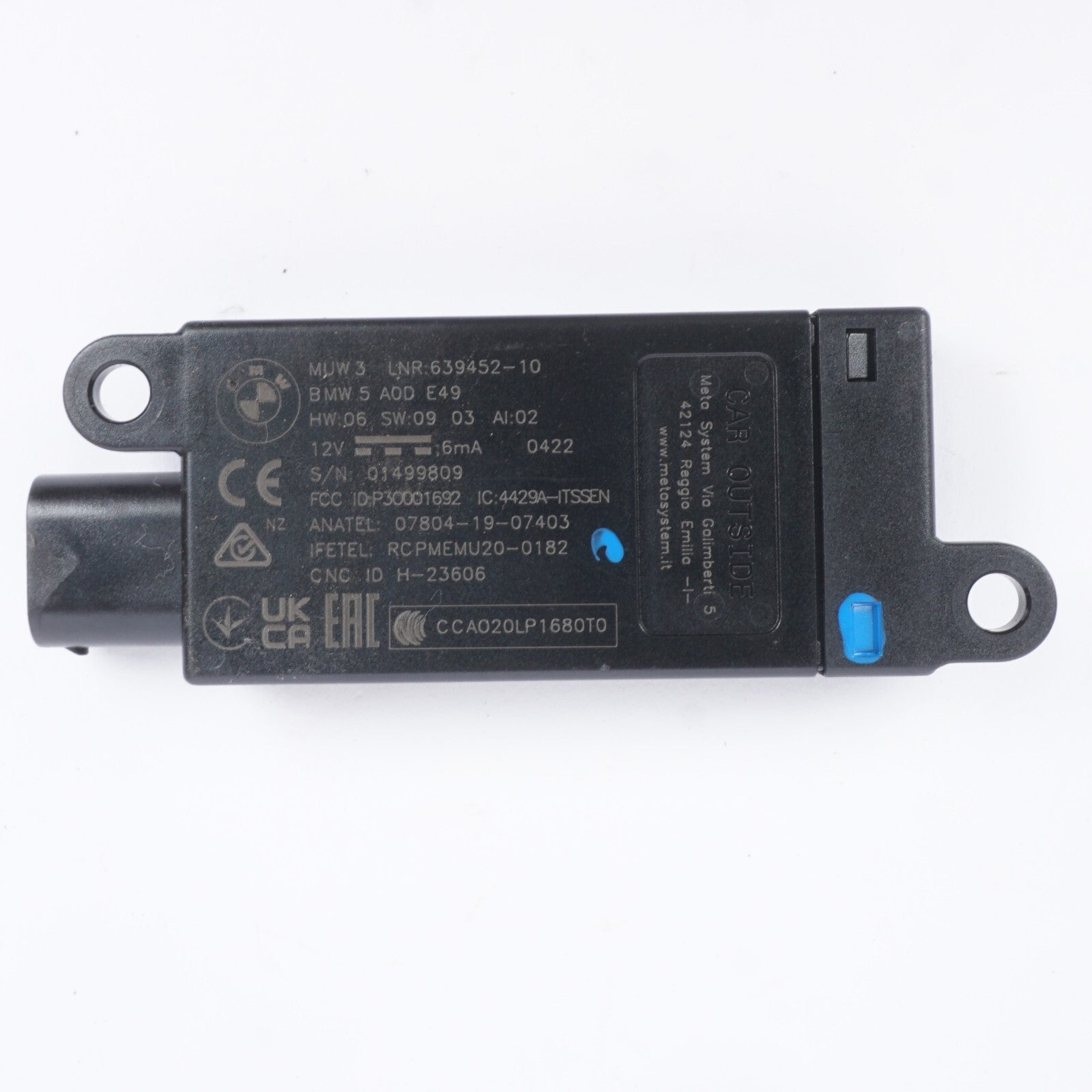 2021 - 2024 BMW 430I G22 Rear Anti Theft Alarm Control Module 5A0DE49 OEM