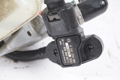 2011-2018 AUDI A8 D4 POWER BRAKE BOOSTER WITH MASTER CYLINDER 4H0612103C OEM 
