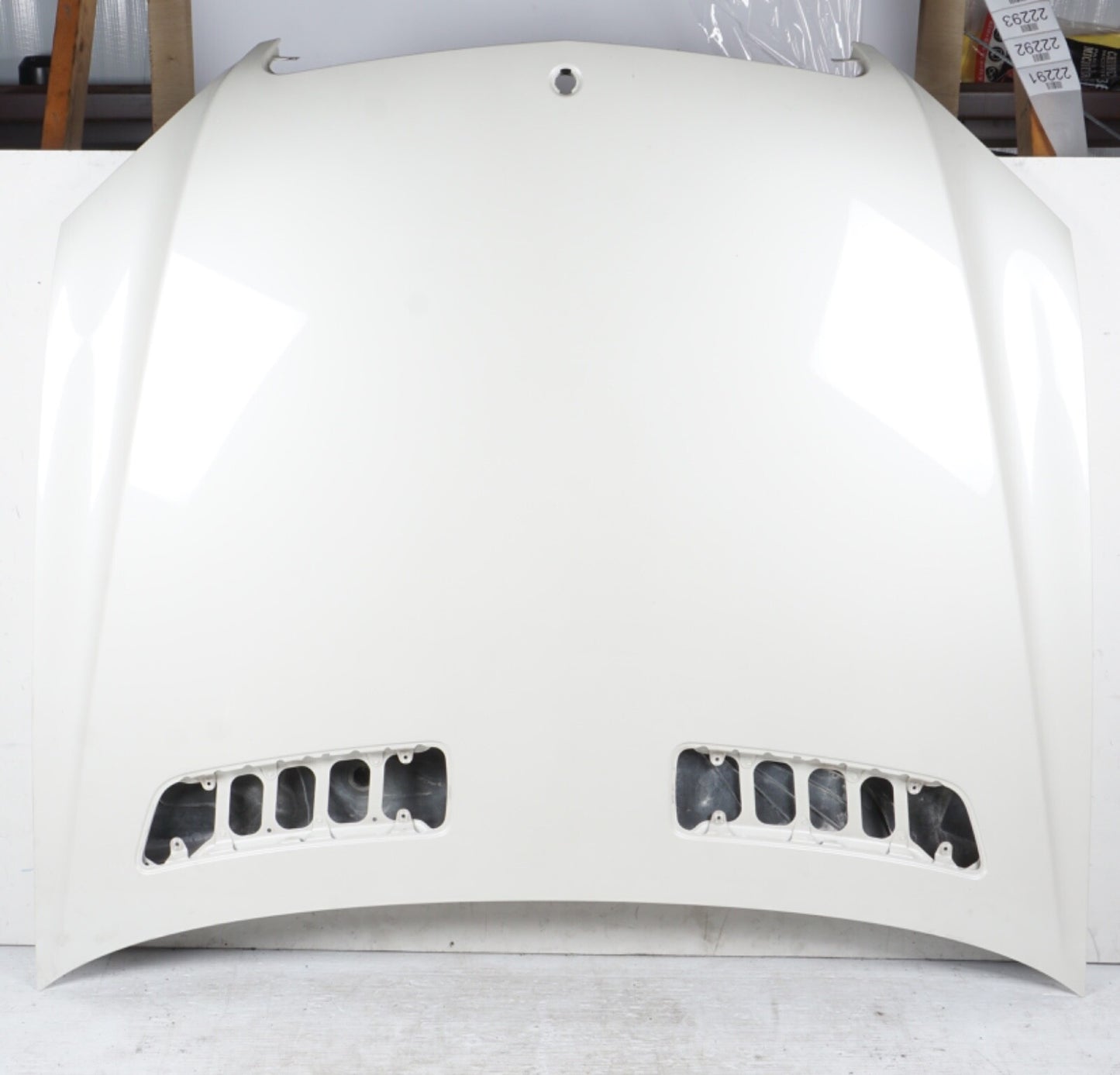 07-13 Mercedes W221 S400 S550 S350 S600 Hood Panel Assembly Diamond White OEM