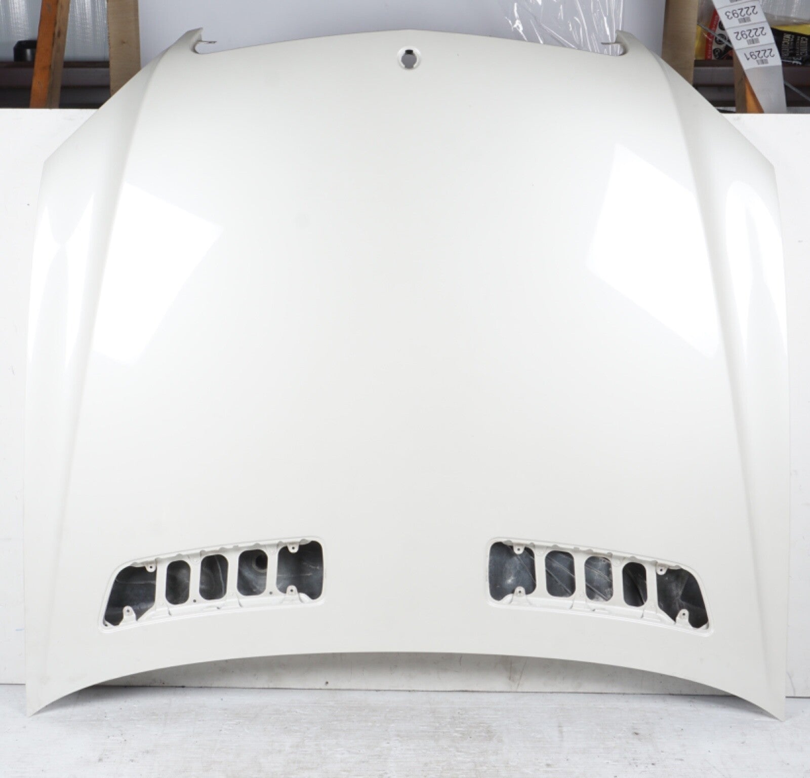 07-13 Mercedes W221 S400 S550 S350 S600 Hood Panel Assembly Diamond White OEM
