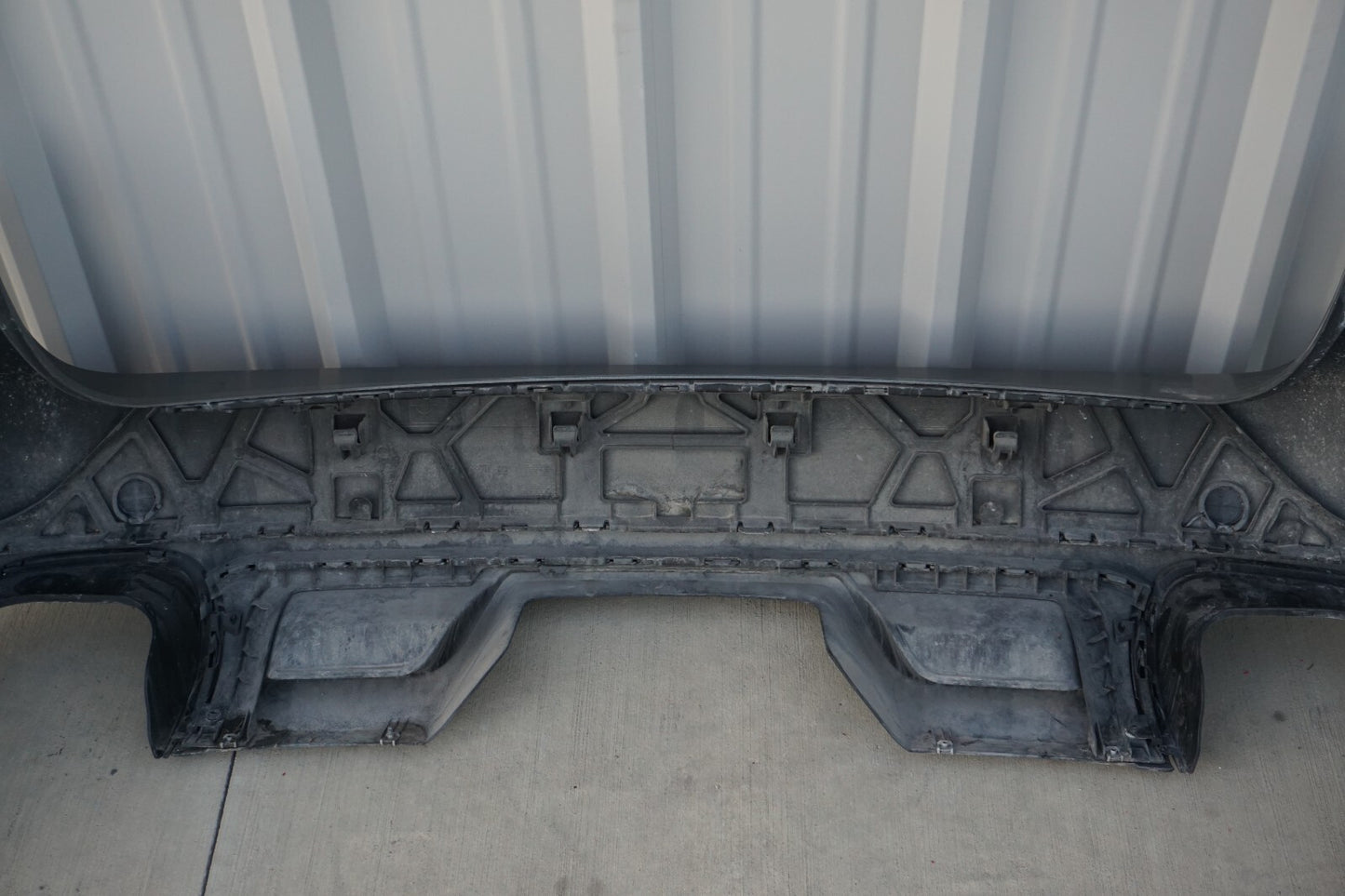 2011-2014 Porsche Cayenne 958 Rear Bumper Cover Gray OEM