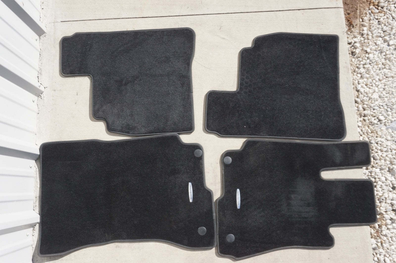 2010 - 2017 Mercedes W207 E-Class Coupe Convertible Black Carpet Floor Mat Set