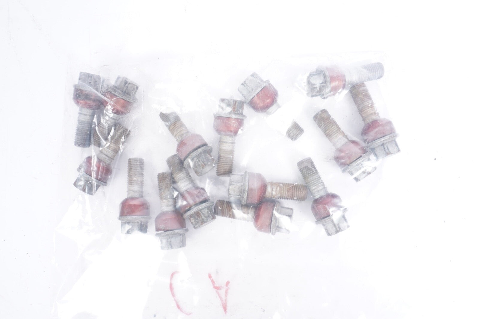 11-18 PORSCHE CAYENNE WHEEL LUG BOLT NUT SET ANTI THEFT LOCK KEY OEM 15 PCS