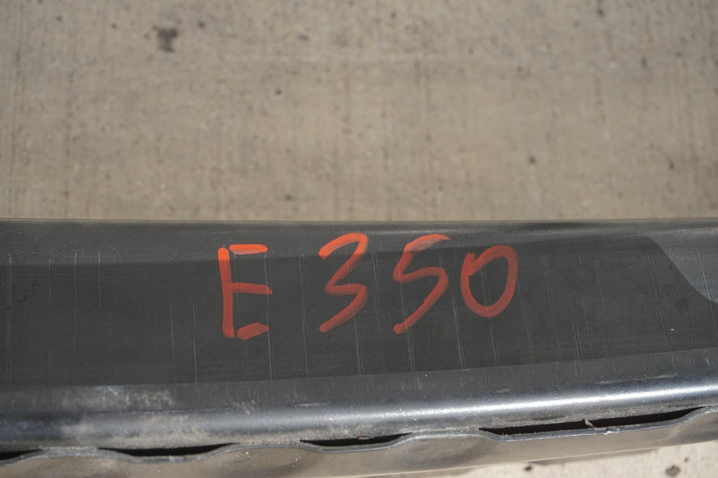 11-17 Mercedes W207 E350 E550 Convertible Coupe Rear Bumper Reinforcement  OEM