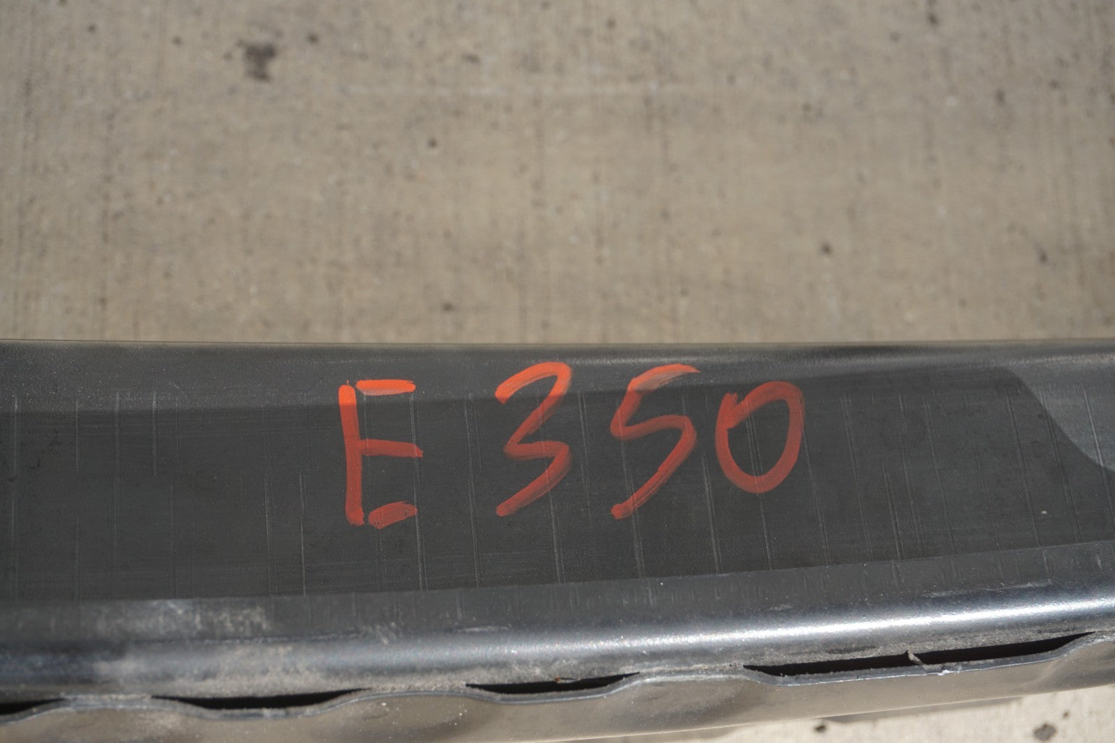 11-17 Mercedes W207 E350 E550 Convertible Coupe Rear Bumper Reinforcement  OEM