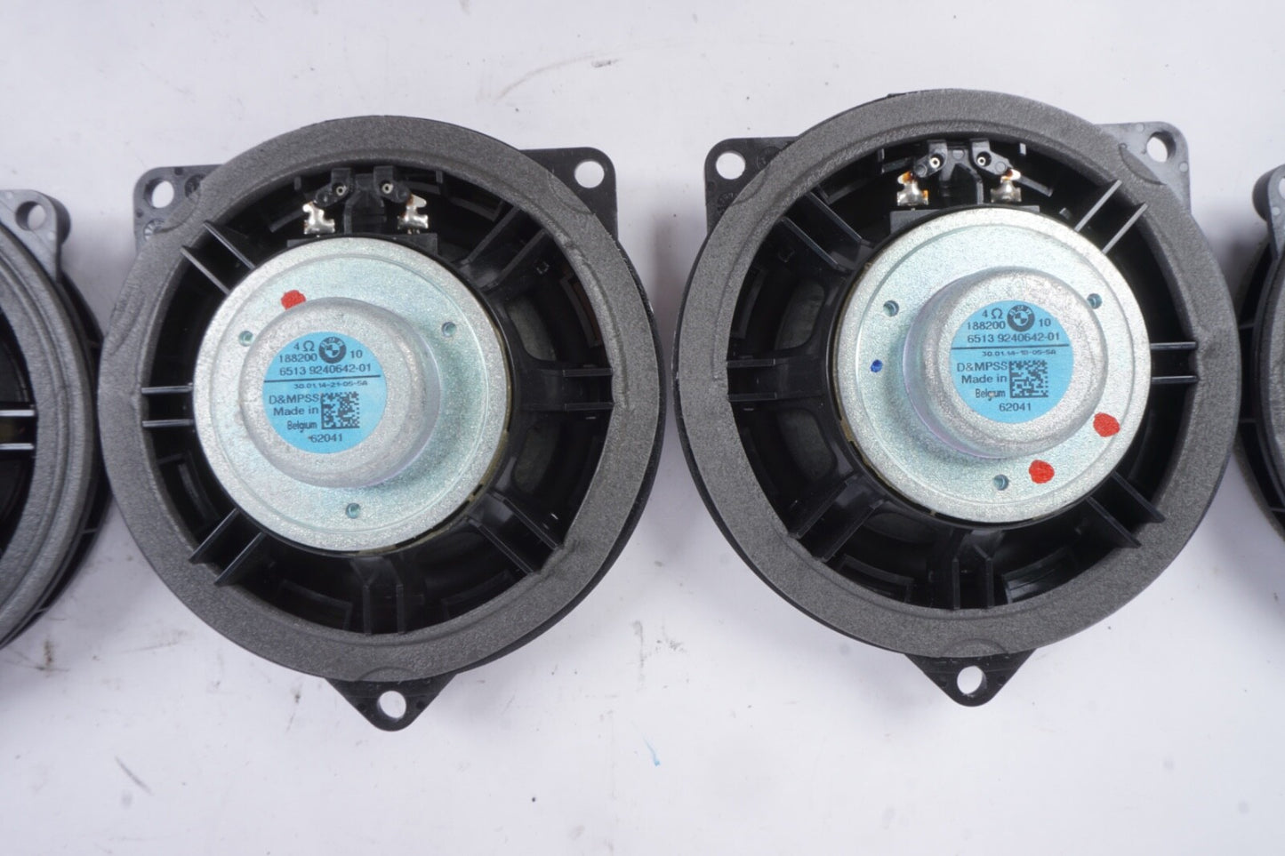 2014 BMW X3 (F25) FRONT REAR LEFT RIGHT DOOR DASH DECK SPEAKER SET