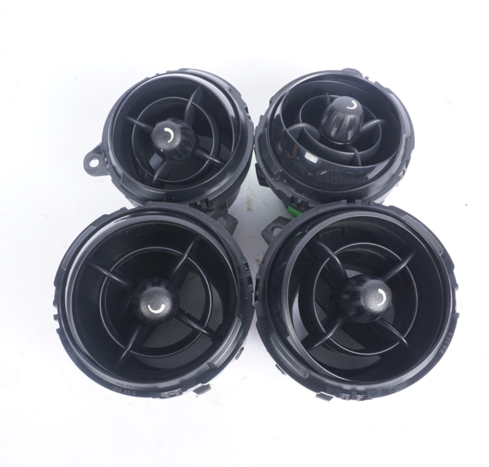 2011 2012 2013 - 2016 MINI COOPER COUNTRYMAN R60 OUTER DASH AIR VENT OEM SET 4