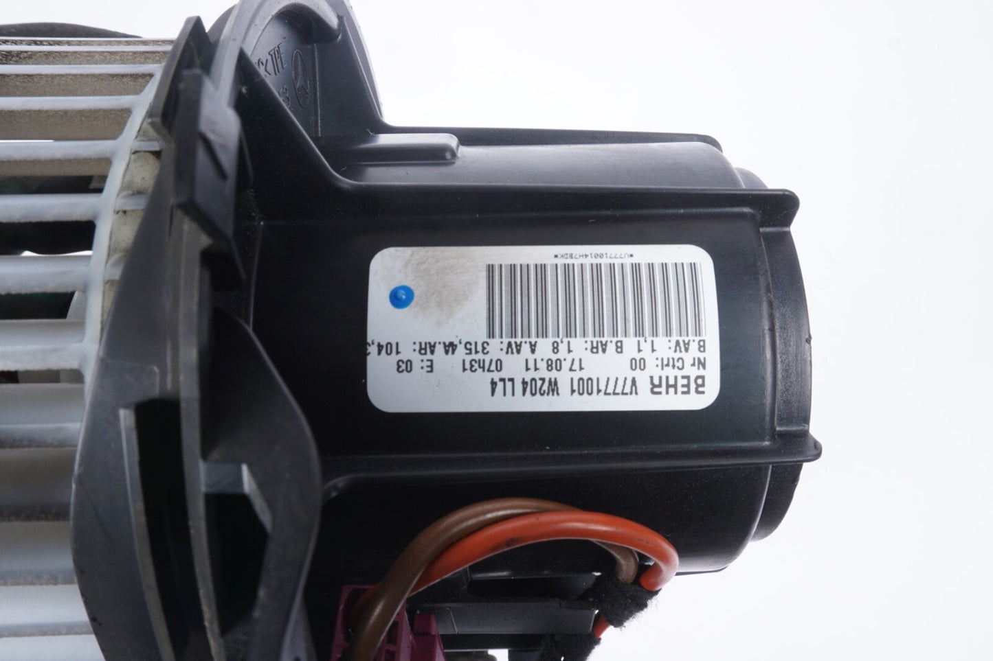 11-20 Mercedes W207 E350 C250 CLS550 AC A/C Heater Blower Motor Fan OEM