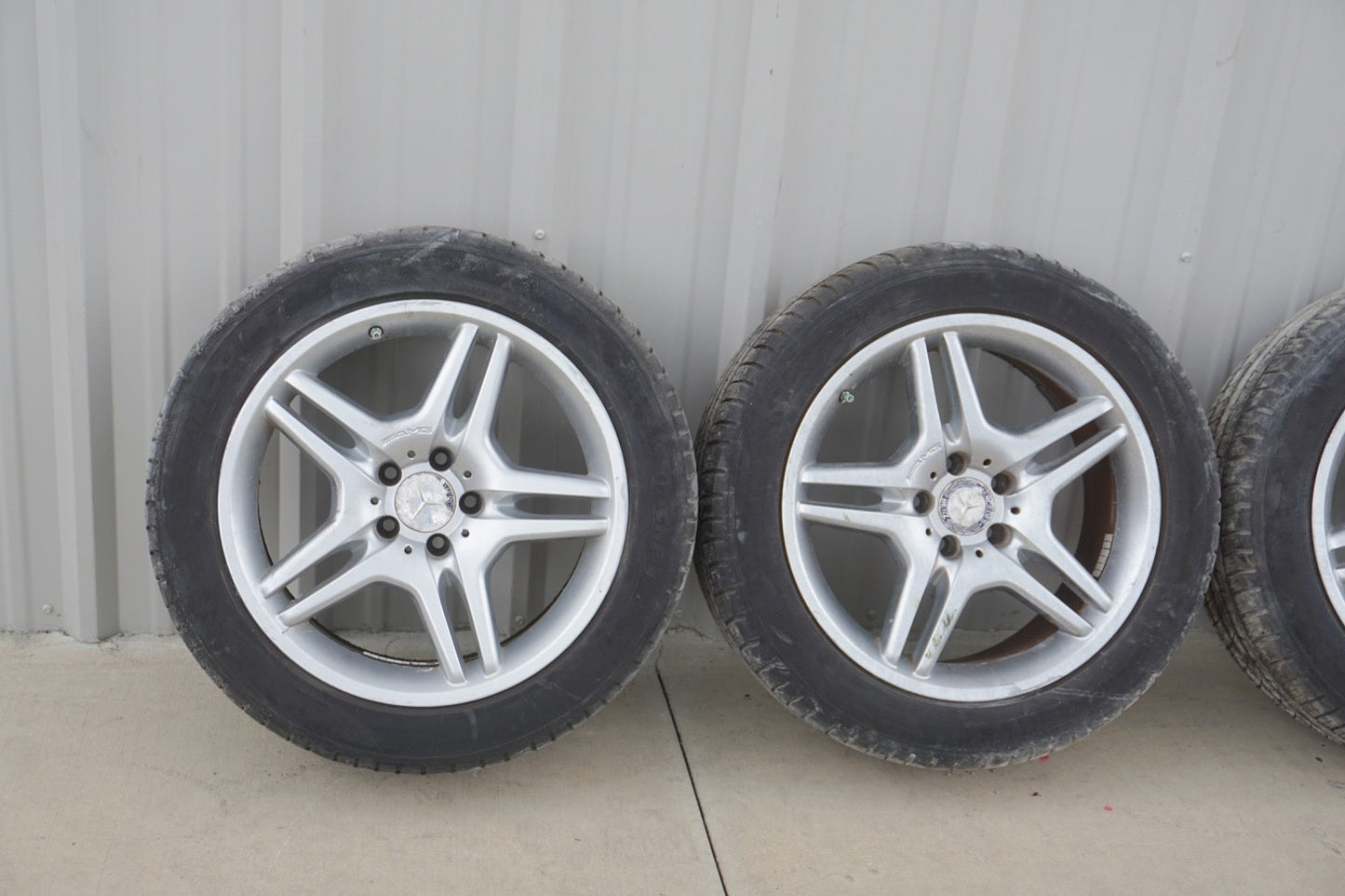 2003 - 2012 Mercedes S550 Rim Rims Wheel Wheels Set AMG R18
